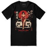 Sakura Run Car T-Shirt