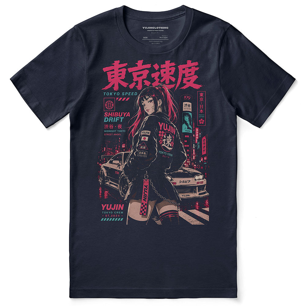 Shibuya Drift Car T-Shirt