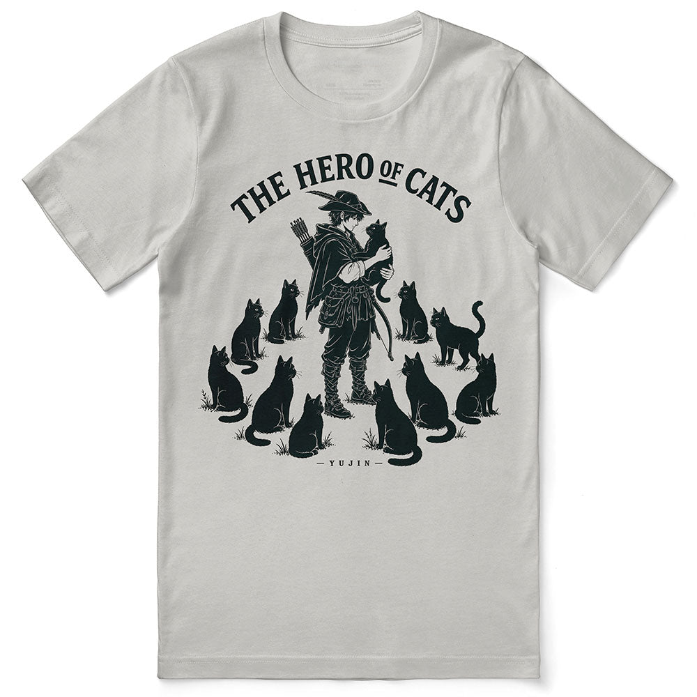 The Hero of Cats Cat T-Shirt