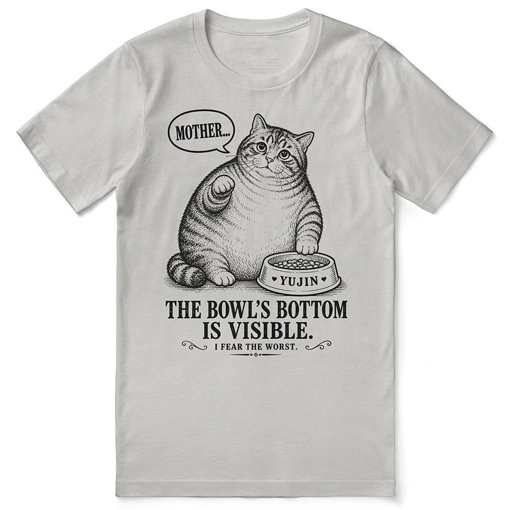 Bowl Bottom Cat T-Shirt