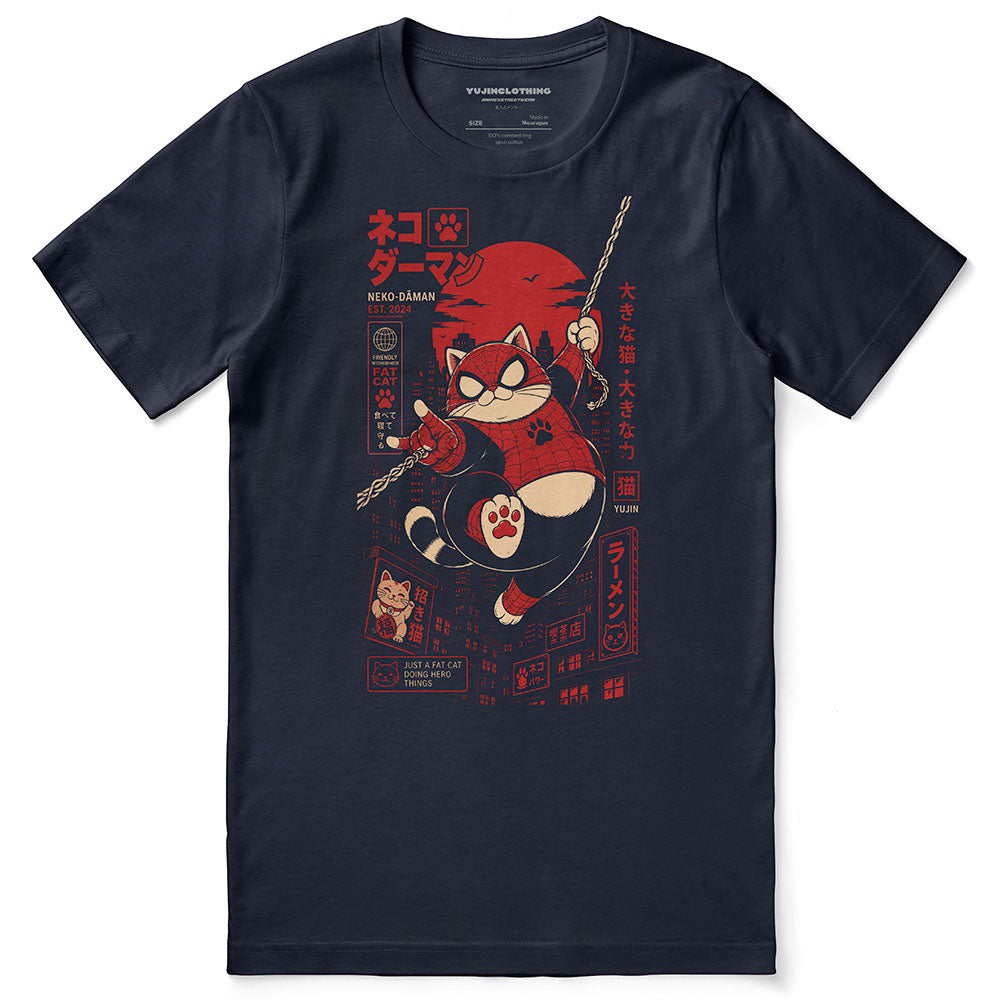 Nekoman Cat T-Shirt