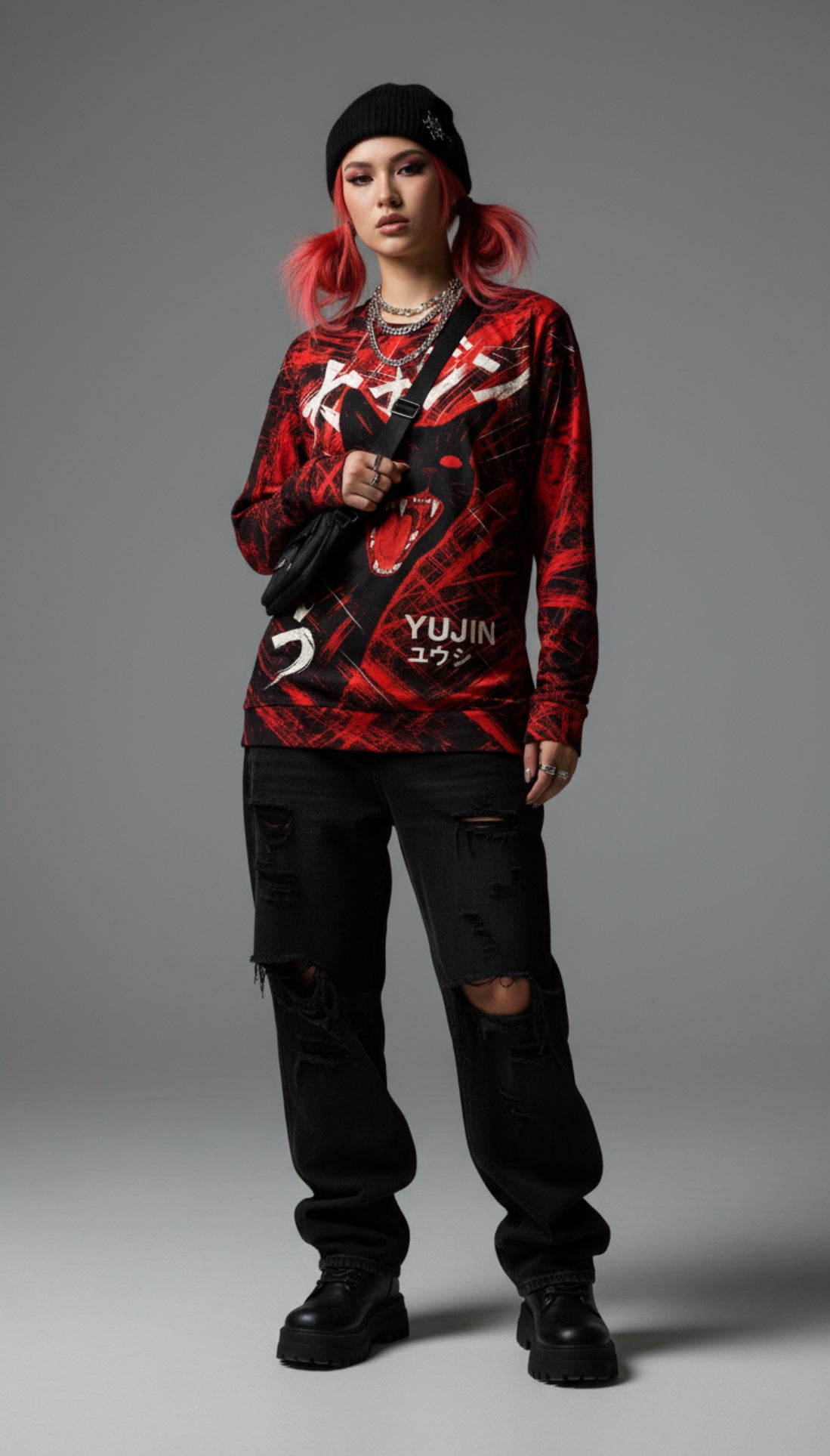 Hellcat Cat Sweatshirt