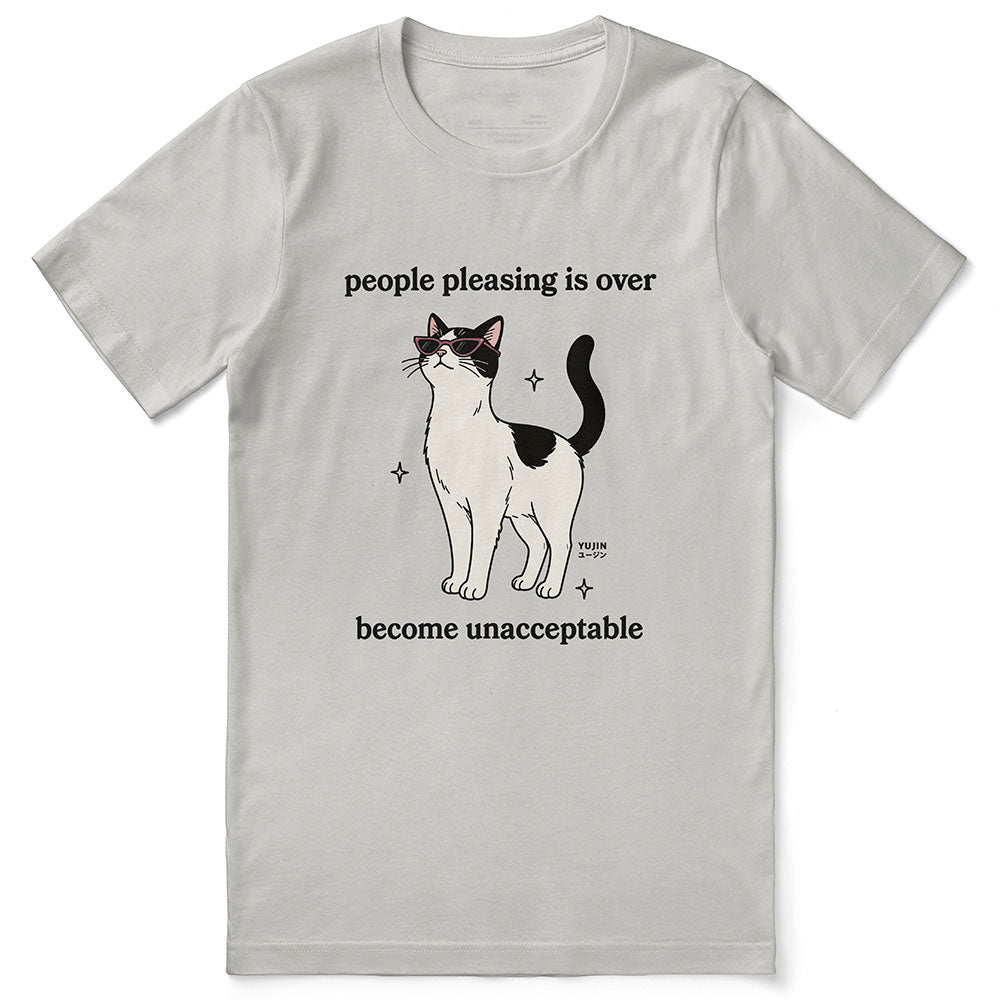 Stop Pleasing Cat T-Shirt