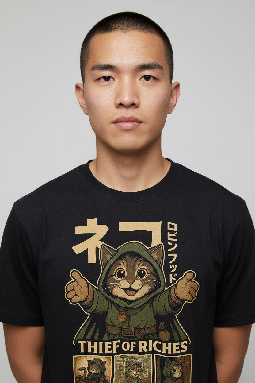 Thief of Riches Cat T-Shirt