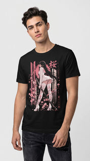 Night Sakura Ronin T-Shirt