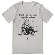 Suggesting Violence Cat T-Shirt