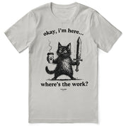Ready For Work Cat T-Shirt