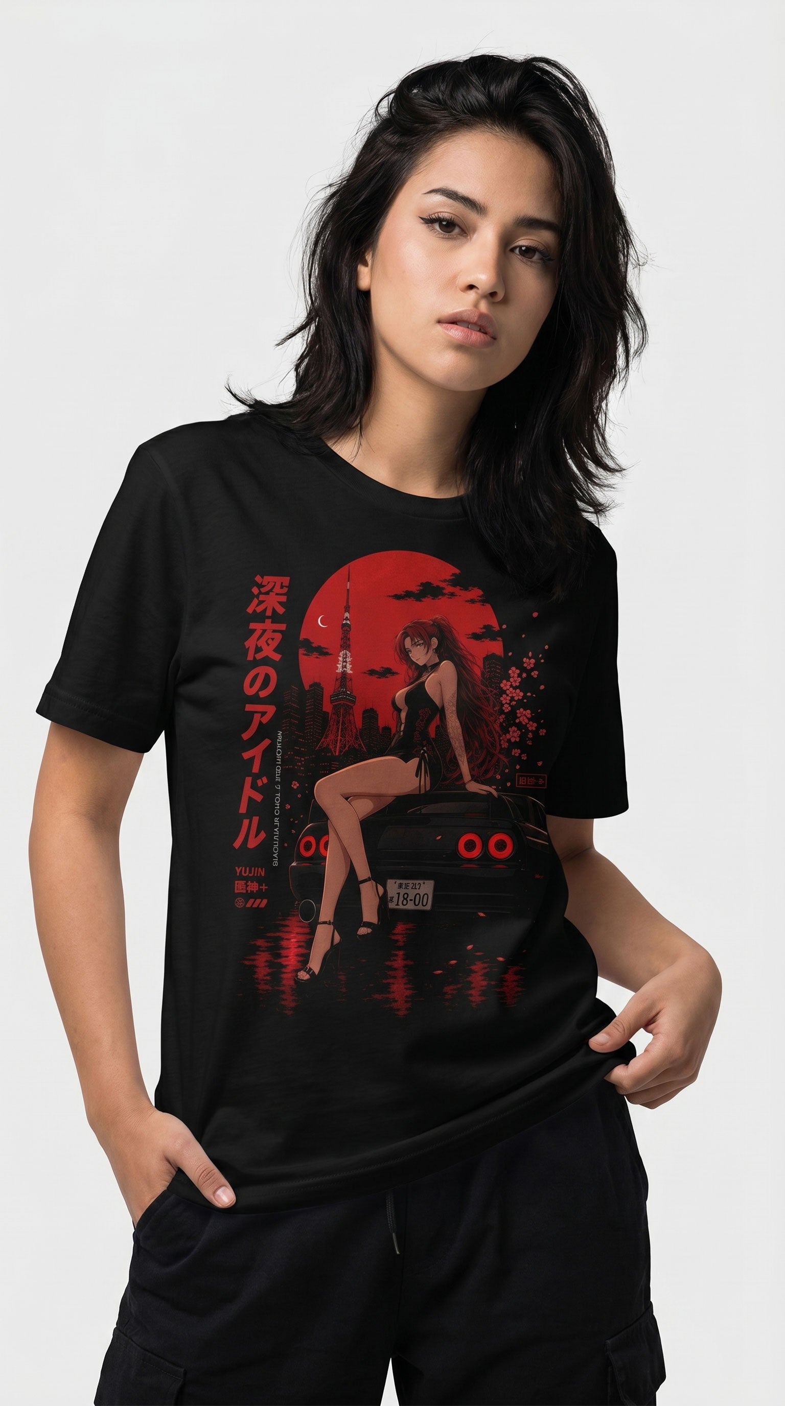 Tokyo Tower Car T-Shirt