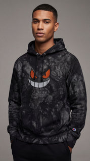 Sweat à capuche tie-dye Demon Inside