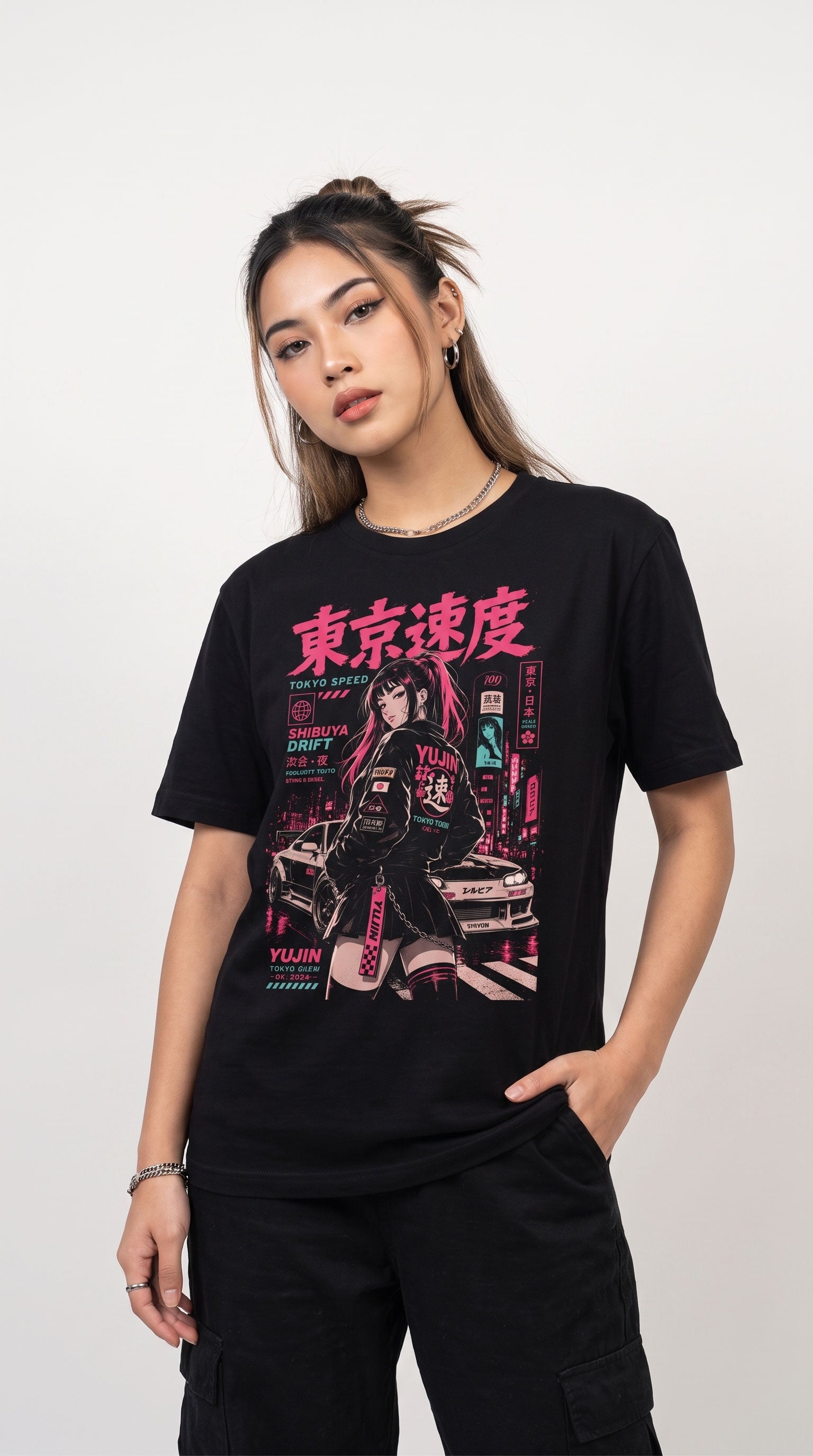 Shibuya Drift Car T-Shirt