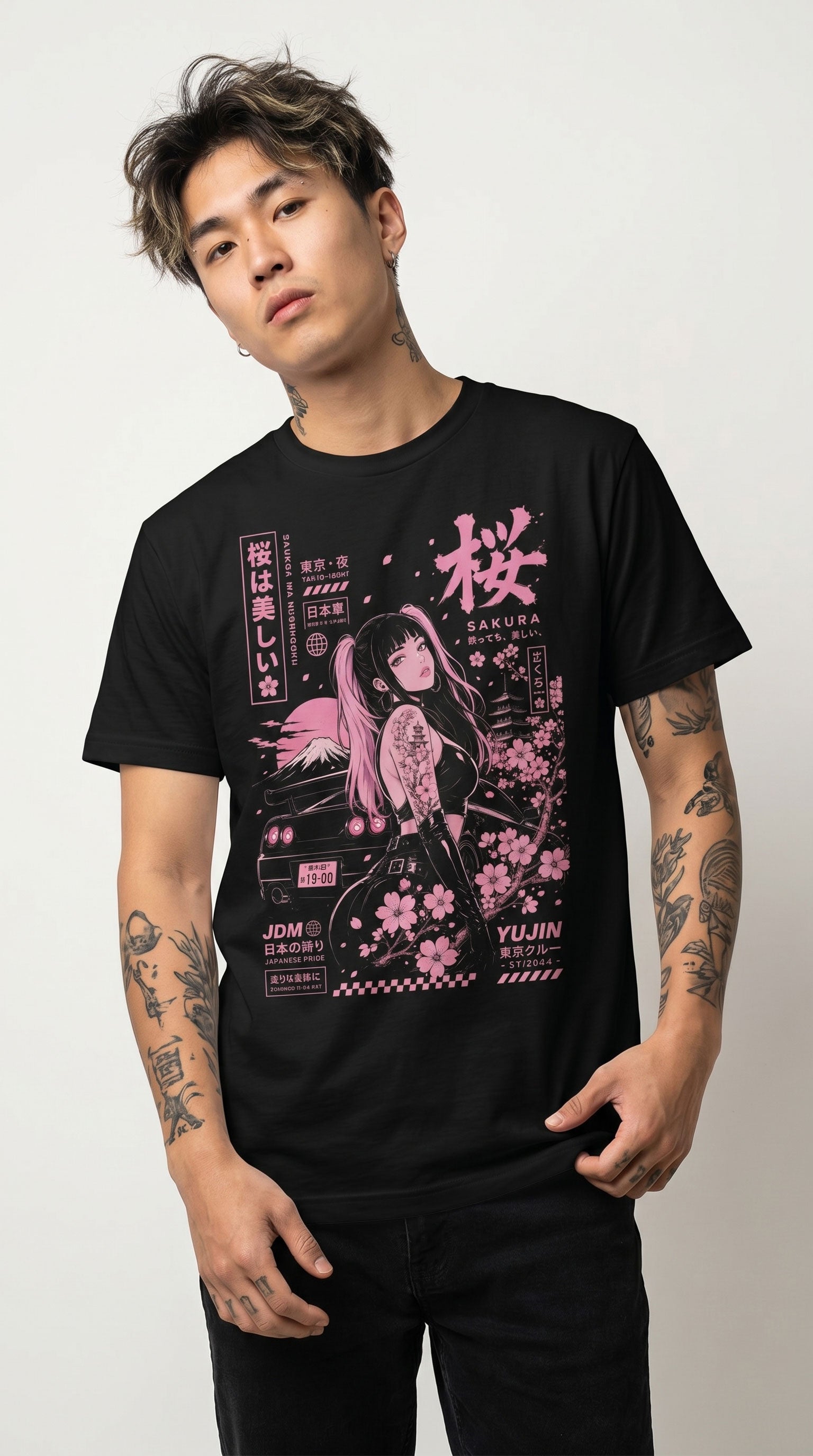 Sakura Drift Car T-Shirt