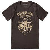 Everyone Sucks Cat T-Shirt