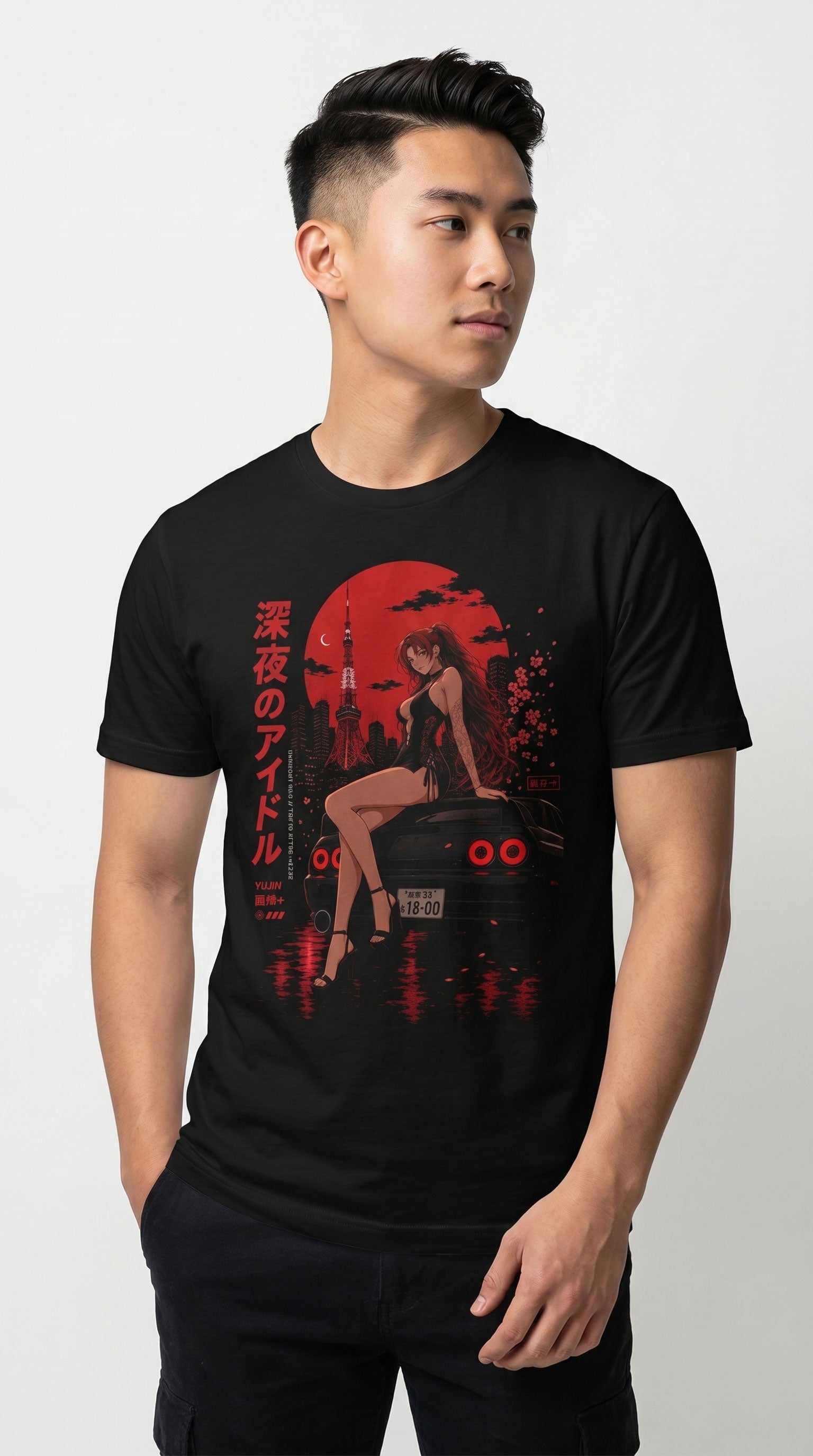 Tokyo Tower Car T-Shirt