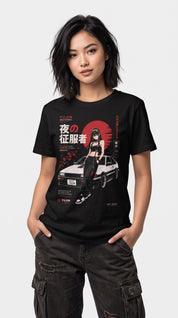 Midnight Tokyo Car T-Shirt