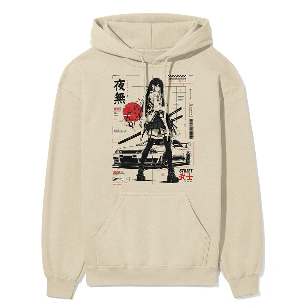 Night Runner Car Hoodie