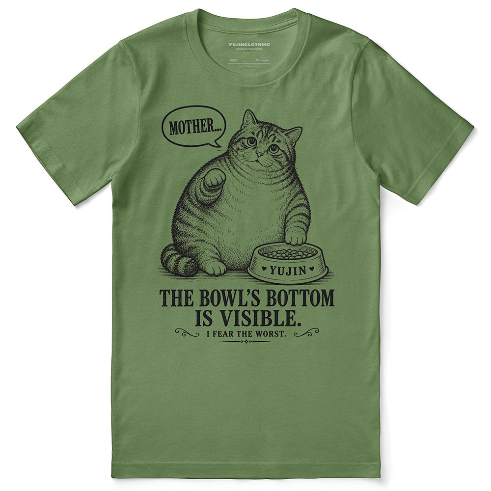 Bowl Bottom Cat T-Shirt