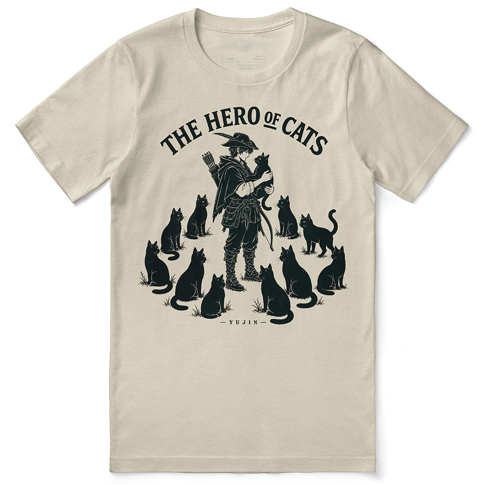 The Hero of Cats Cat T-Shirt
