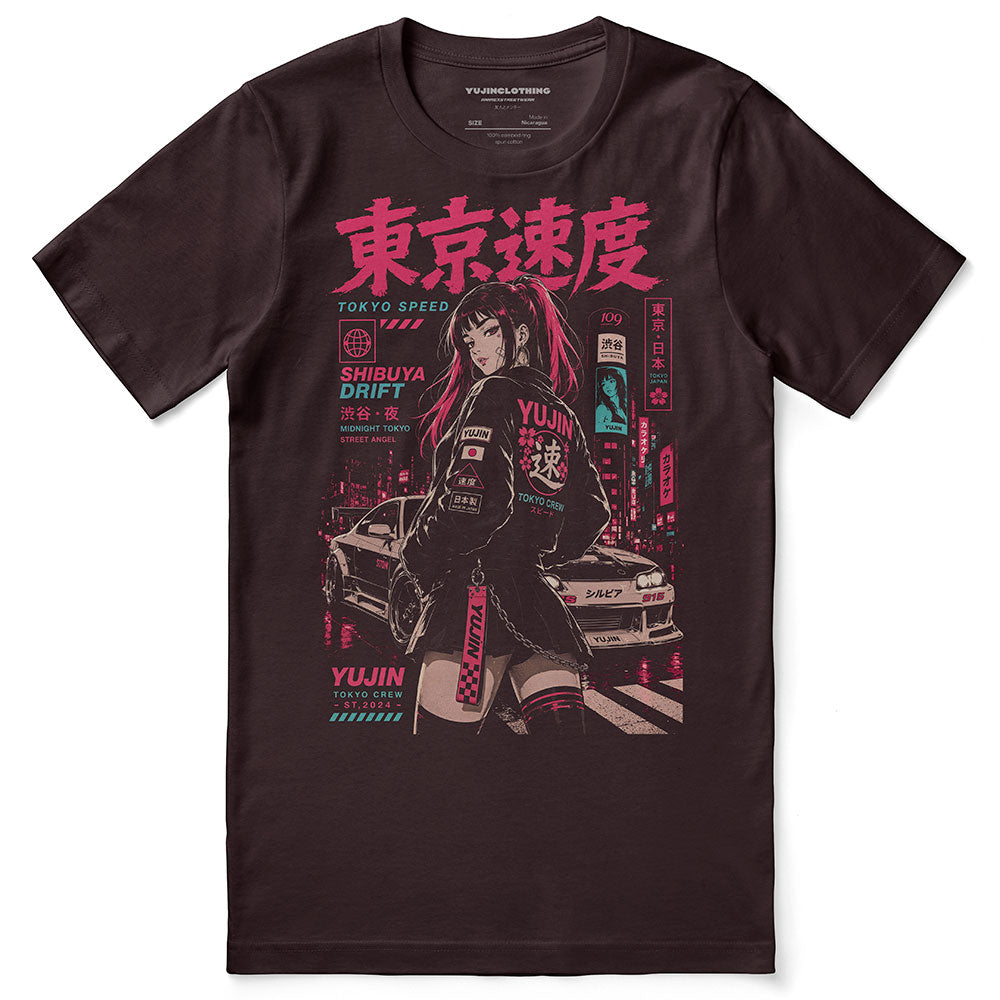 Shibuya Drift Car T-Shirt