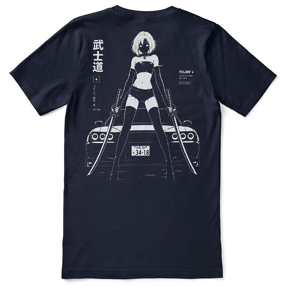 Dual Blade Car T-Shirt