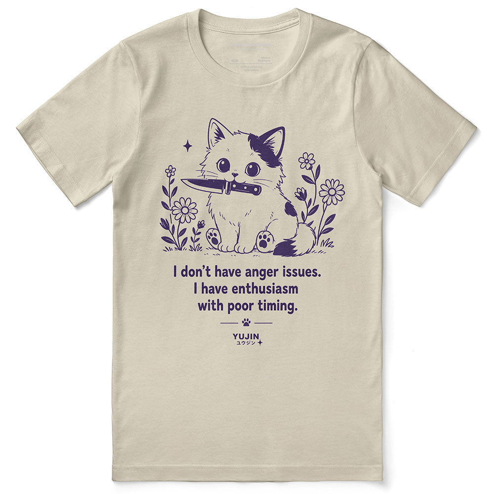 Anger Issues Cat T-Shirt