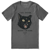 I Will Succeed Cat T-Shirt
