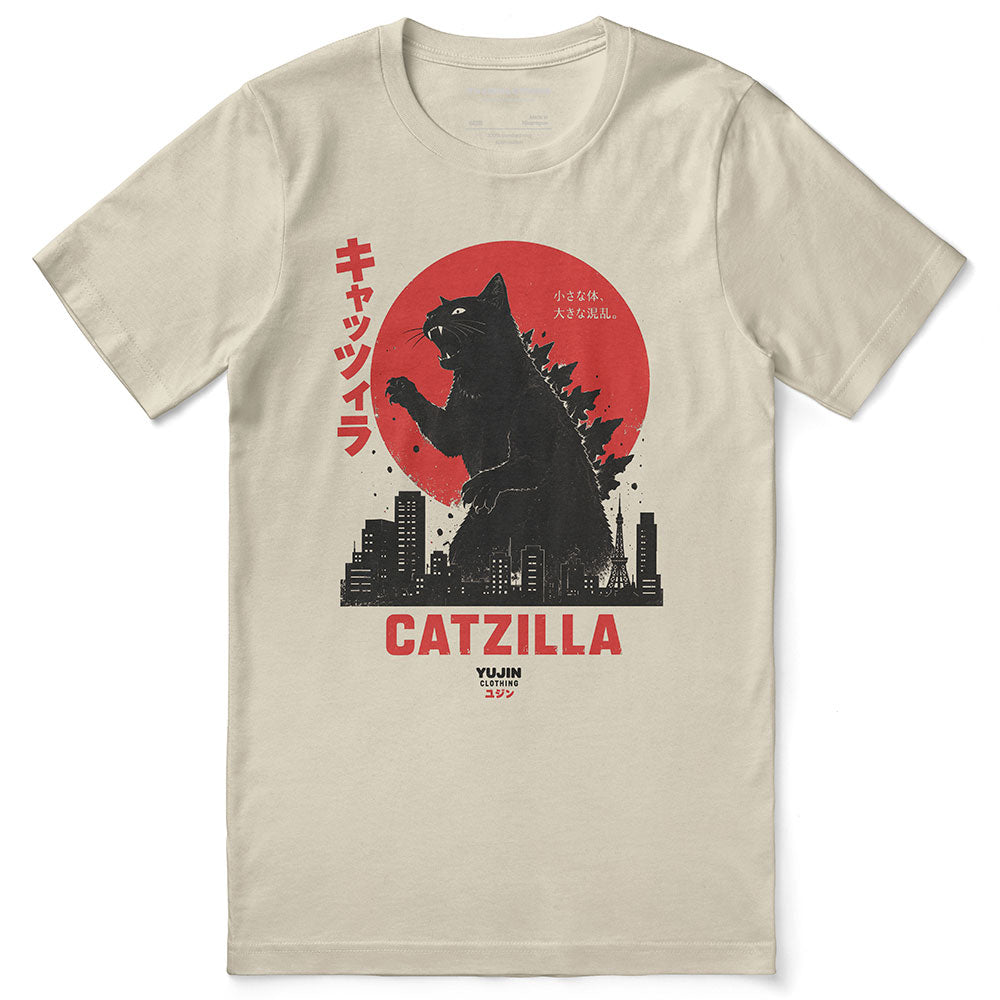 Catzilla Tokyo Rampage Cat T-Shirt