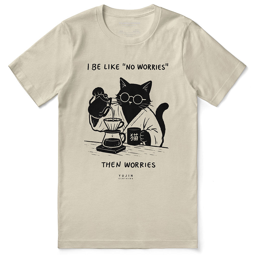 No Worries Cat T-Shirt