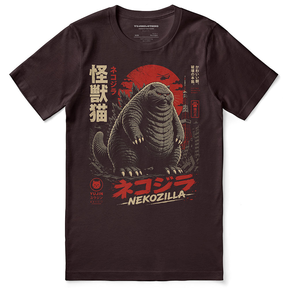 Nekozilla Cat T-Shirt