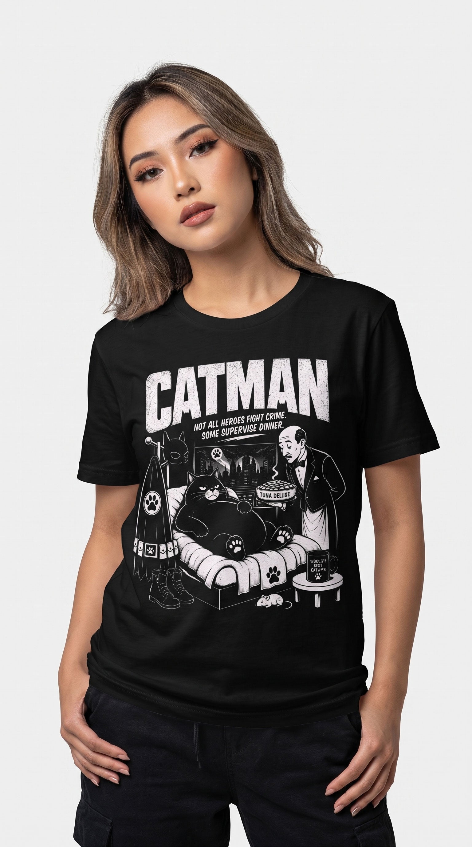 Catman Rest Cat T-Shirt