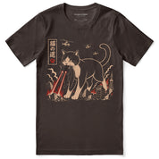 City Destruction Cat T-Shirt