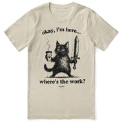 Ready For Work Cat T-Shirt
