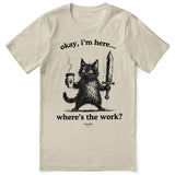 Ready For Work Cat T-Shirt