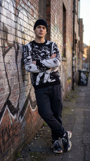 Sudden Attack Knitted Sweatshirt