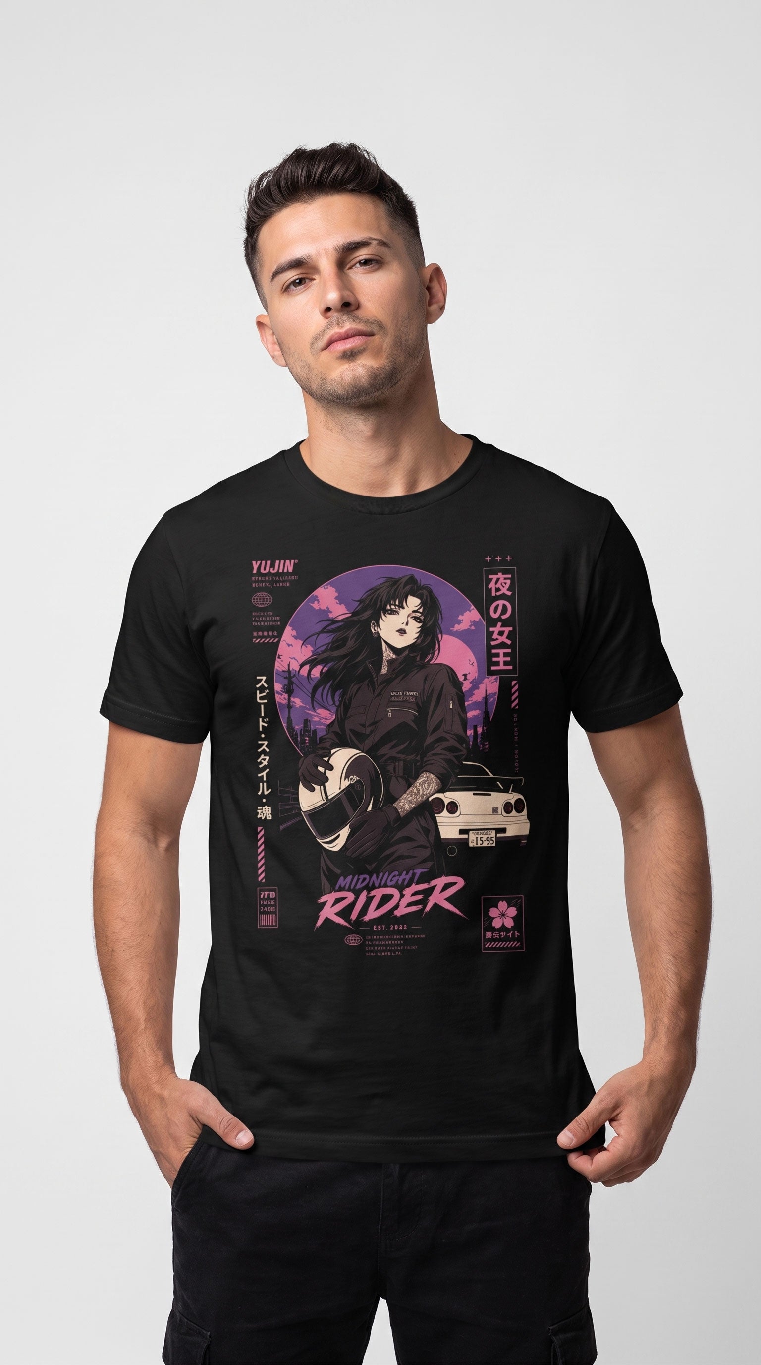 Midnight Rider Car T-Shirt