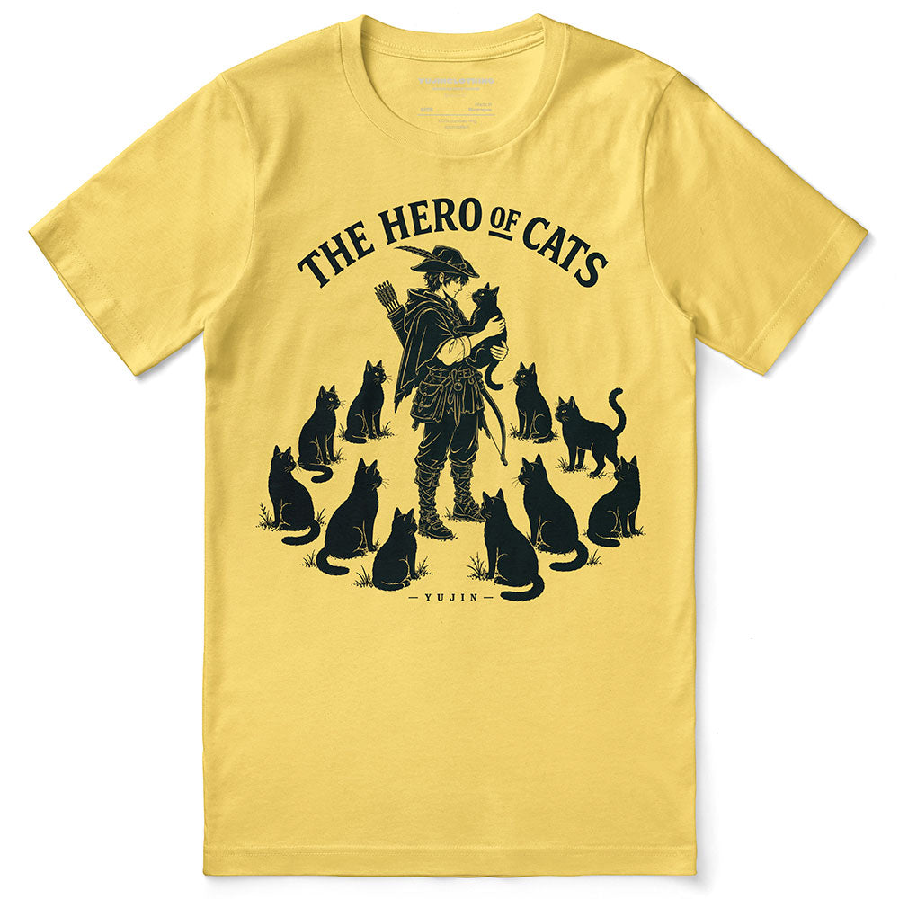 The Hero of Cats Cat T-Shirt