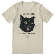 I Will Succeed Cat T-Shirt