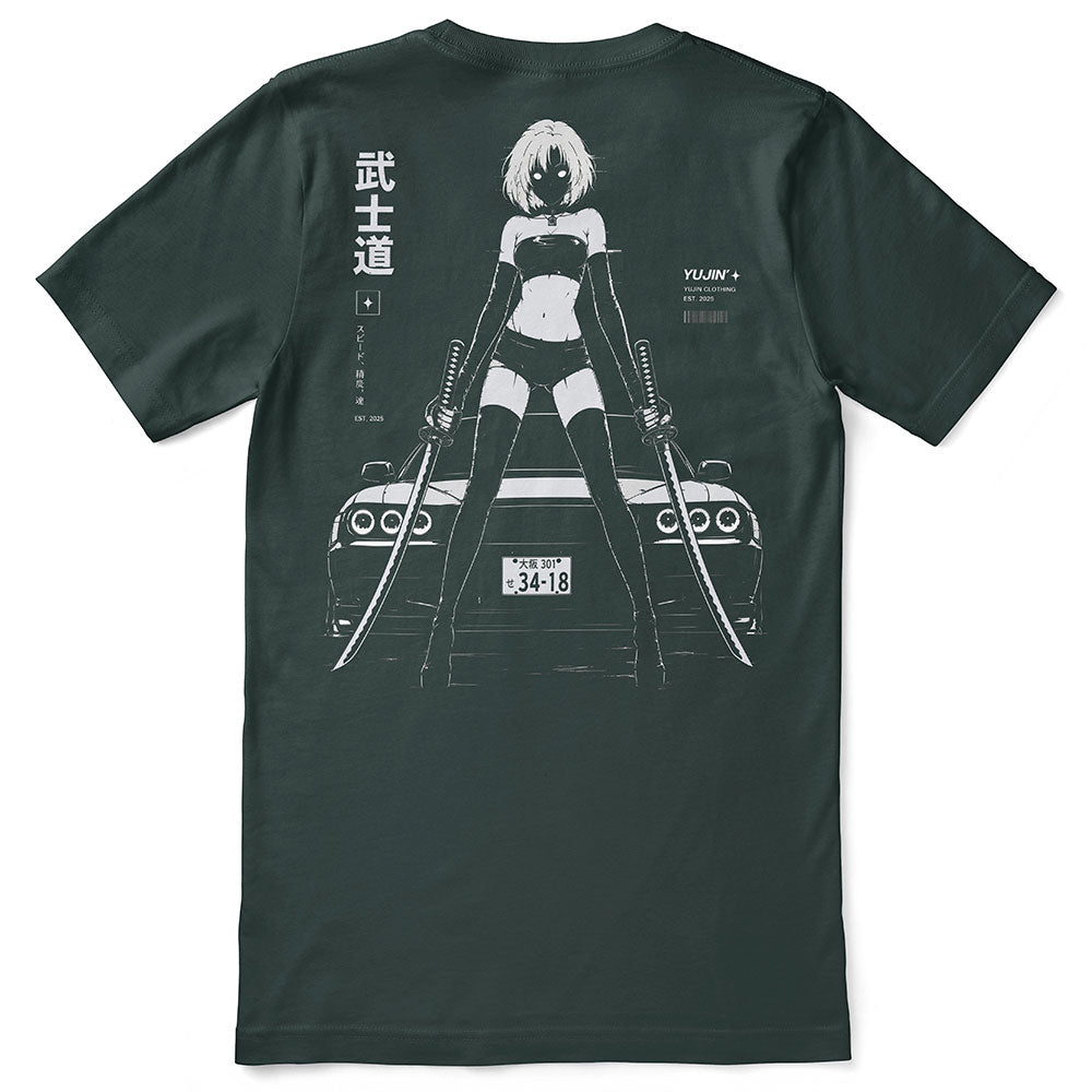 Dual Blade Car T-Shirt