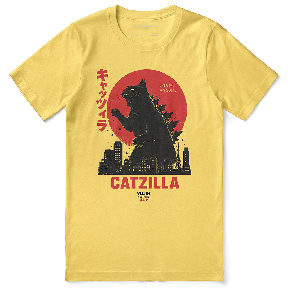 Catzilla Tokyo Rampage Cat T-Shirt