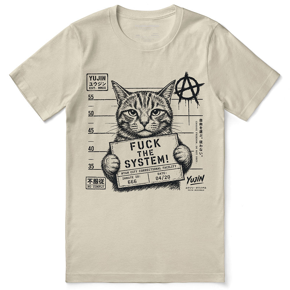 The System Cat T-Shirt