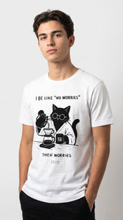 No Worries Cat T-Shirt