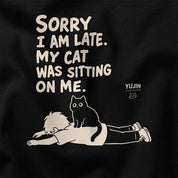I'm Late Cat T-Shirt