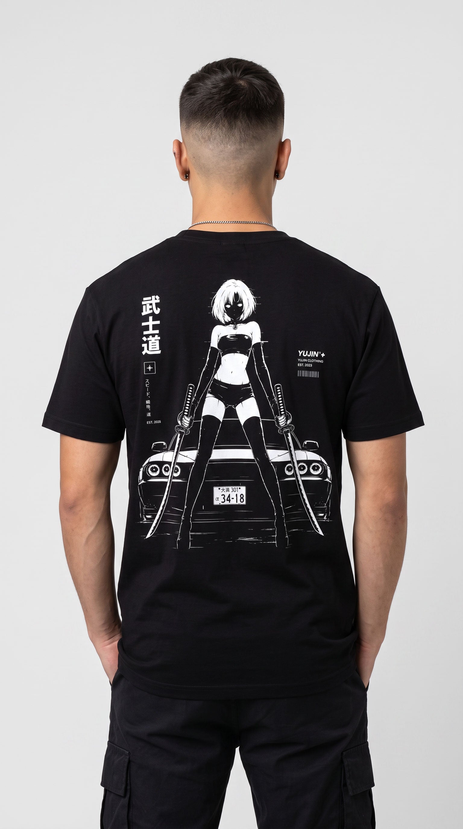 Dual Blade Car T-Shirt