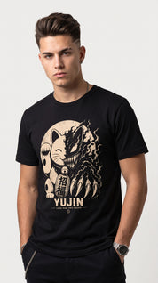 Two Faces Cat T-Shirt