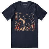 City Destruction Cat T-Shirt