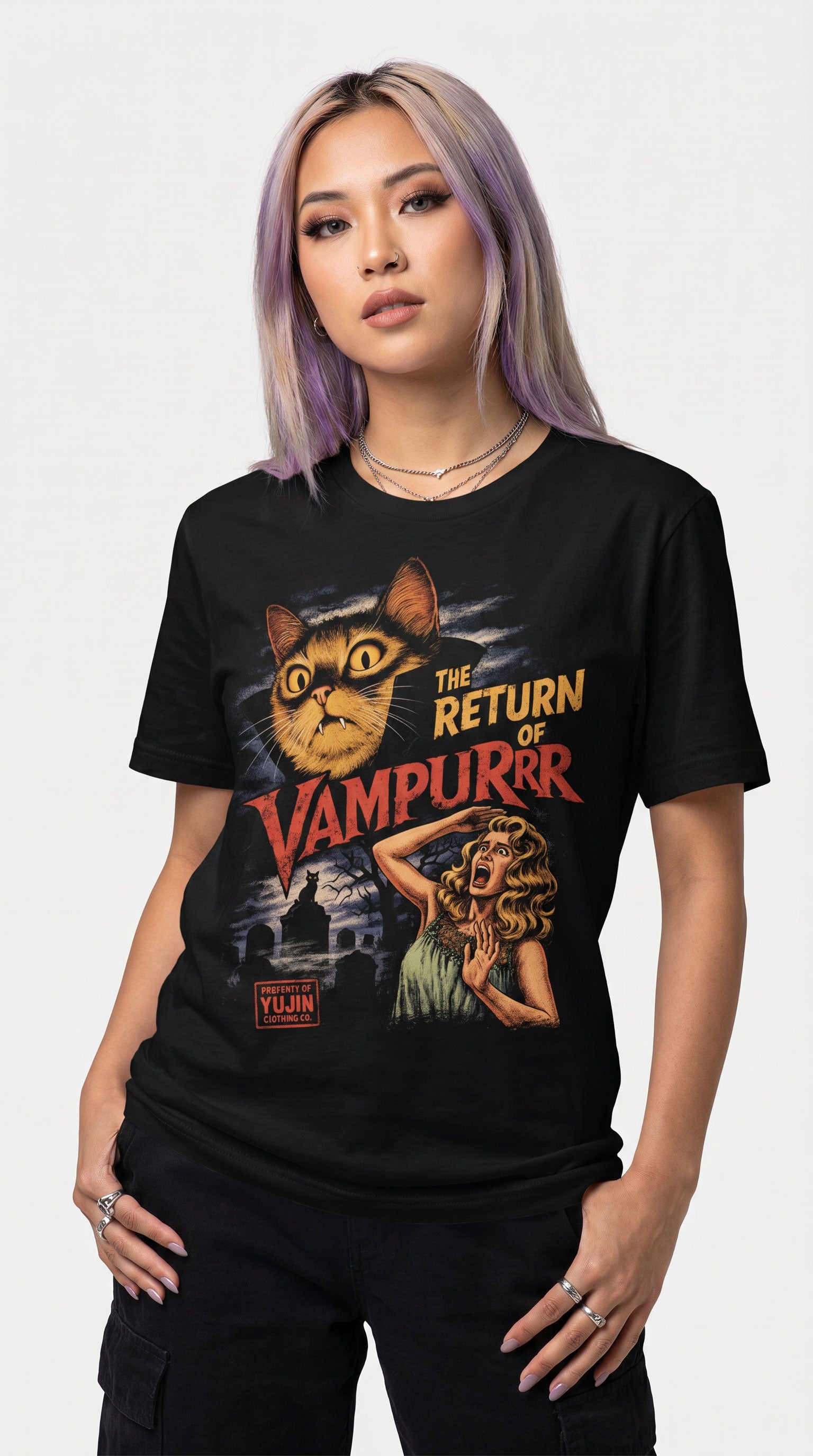 Vampurr Return Cat T-Shirt
