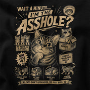 Wait A Minute Cat T-Shirt