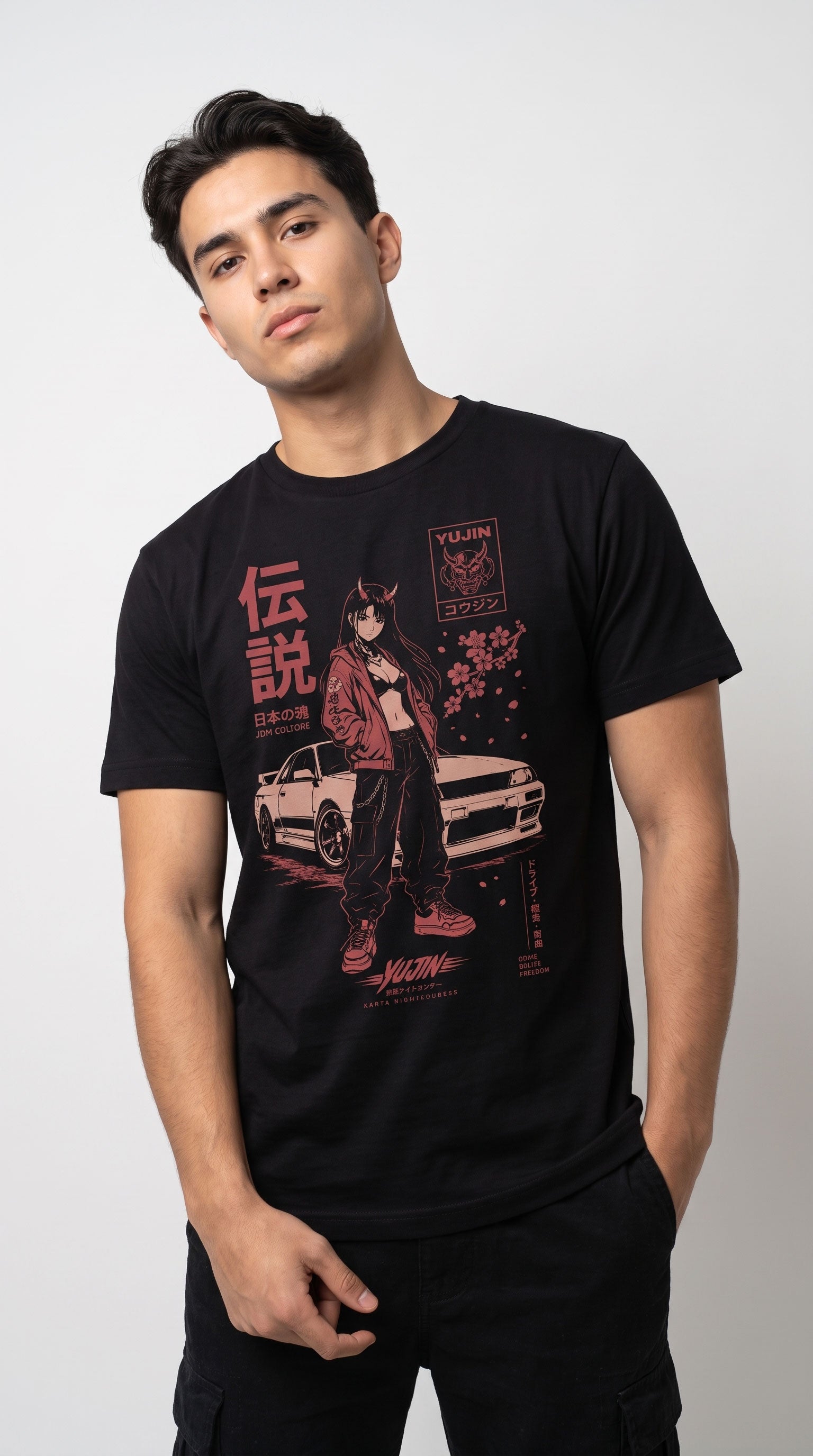 Kanto Night Runners Car T-Shirt