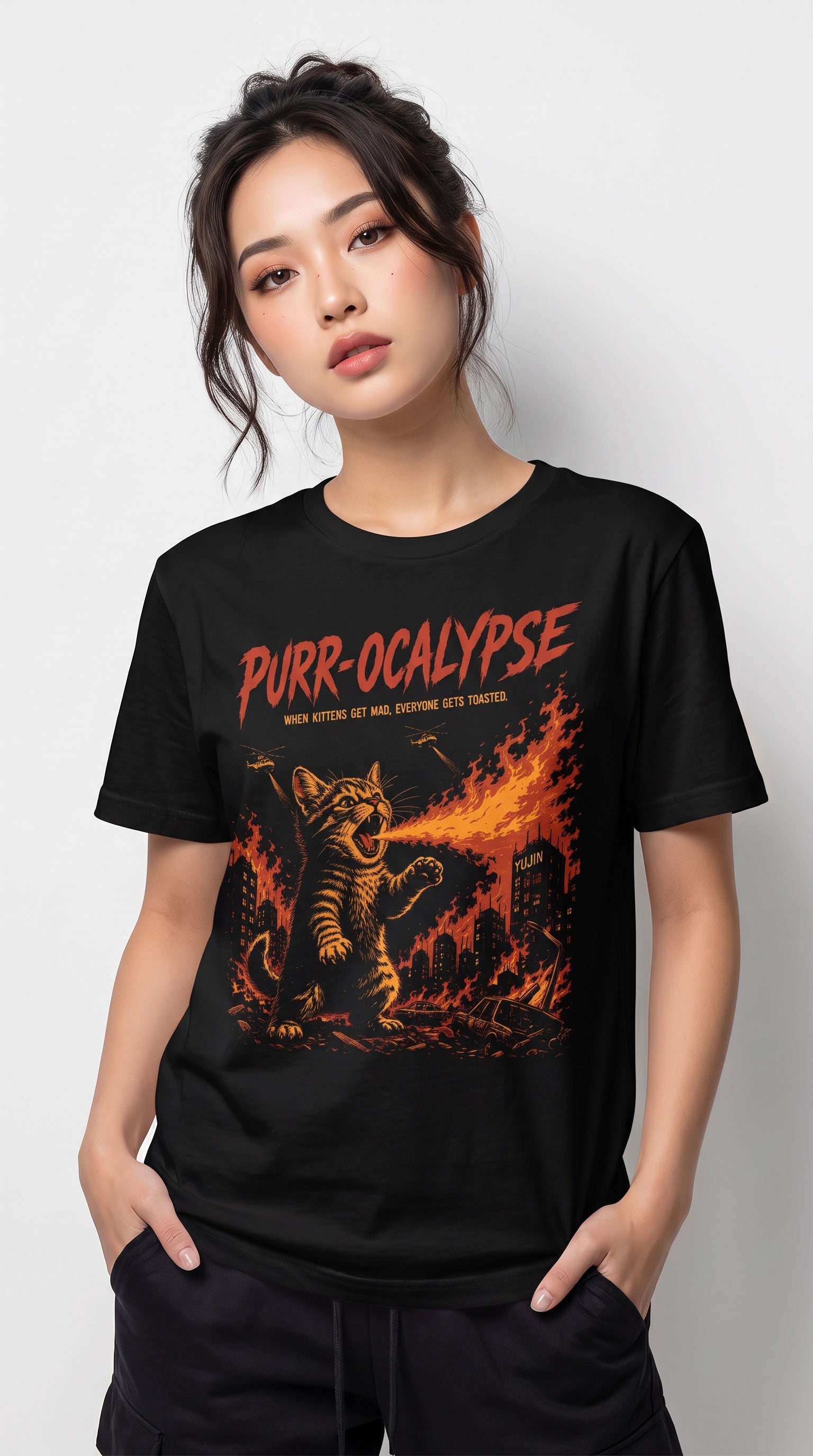 Purrocalypse Cat T-Shirt