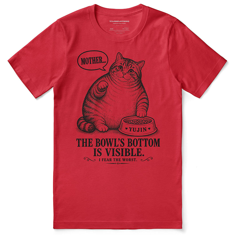 Bowl Bottom Cat T-Shirt