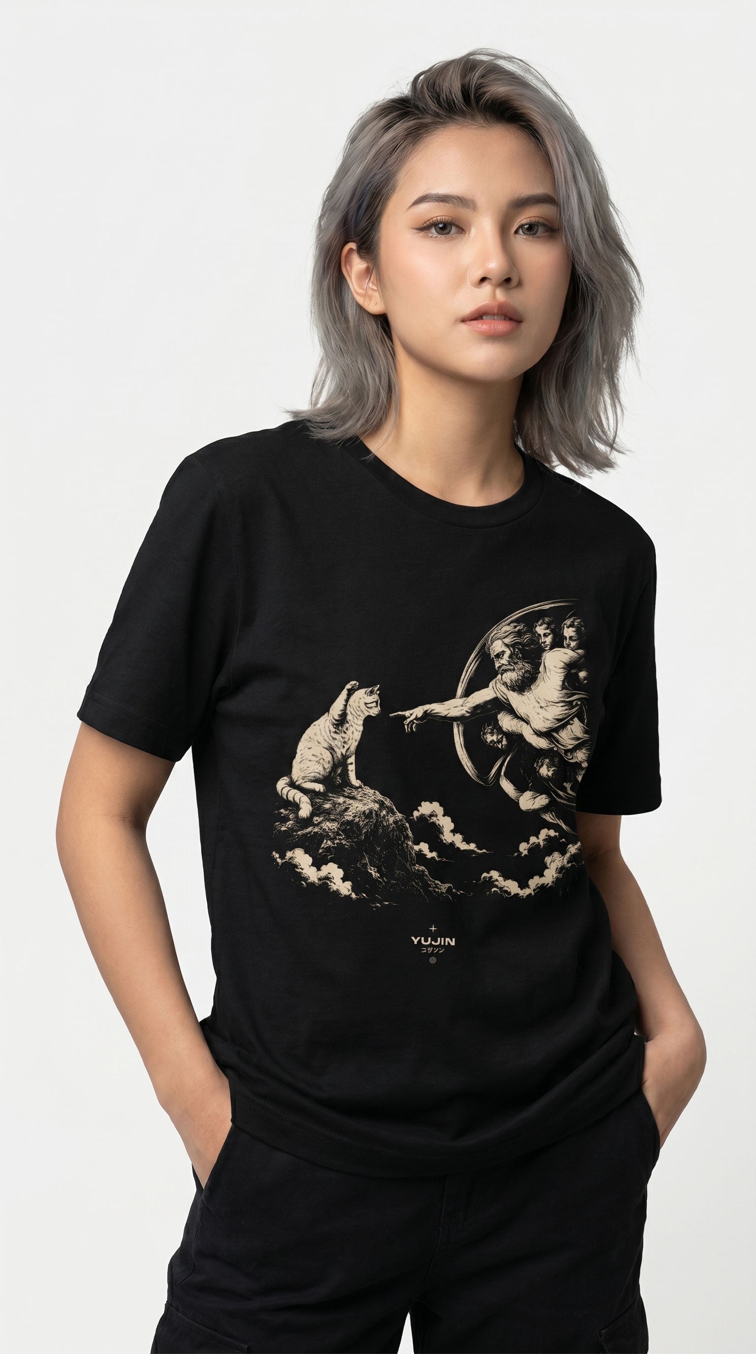 Paw of Creation Cat T-Shirt